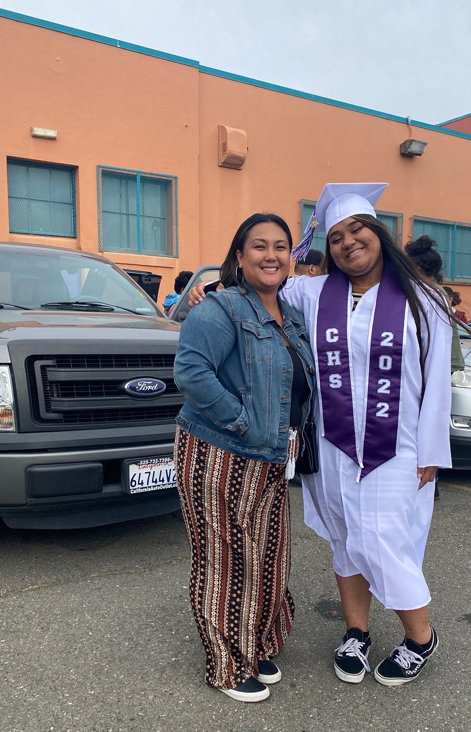 Princess with MaryAnn Alvarado, Teens on Target Program Manager