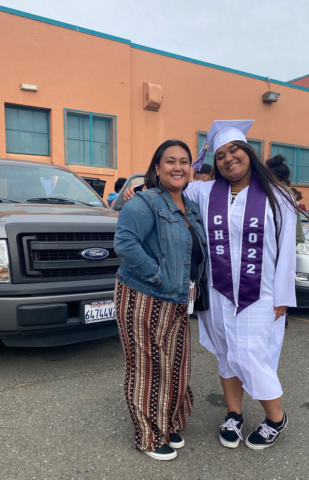 Princess with MaryAnn Alvarado, Teens on Target Program Manager.