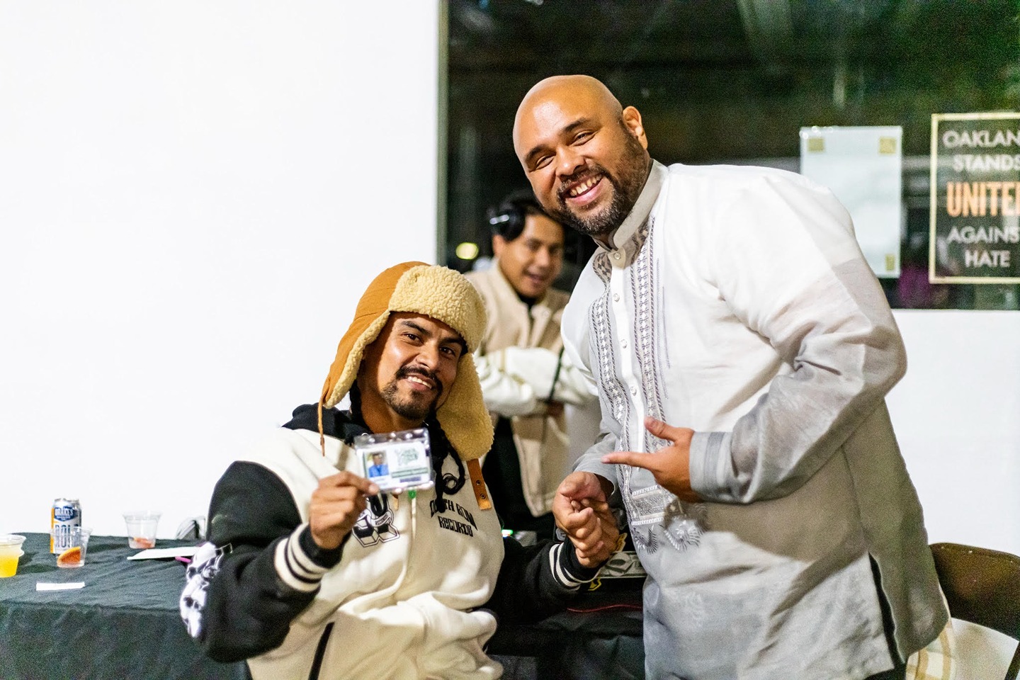 Javier with Youth Alive's Executive Director, Dr. Joe Griffin